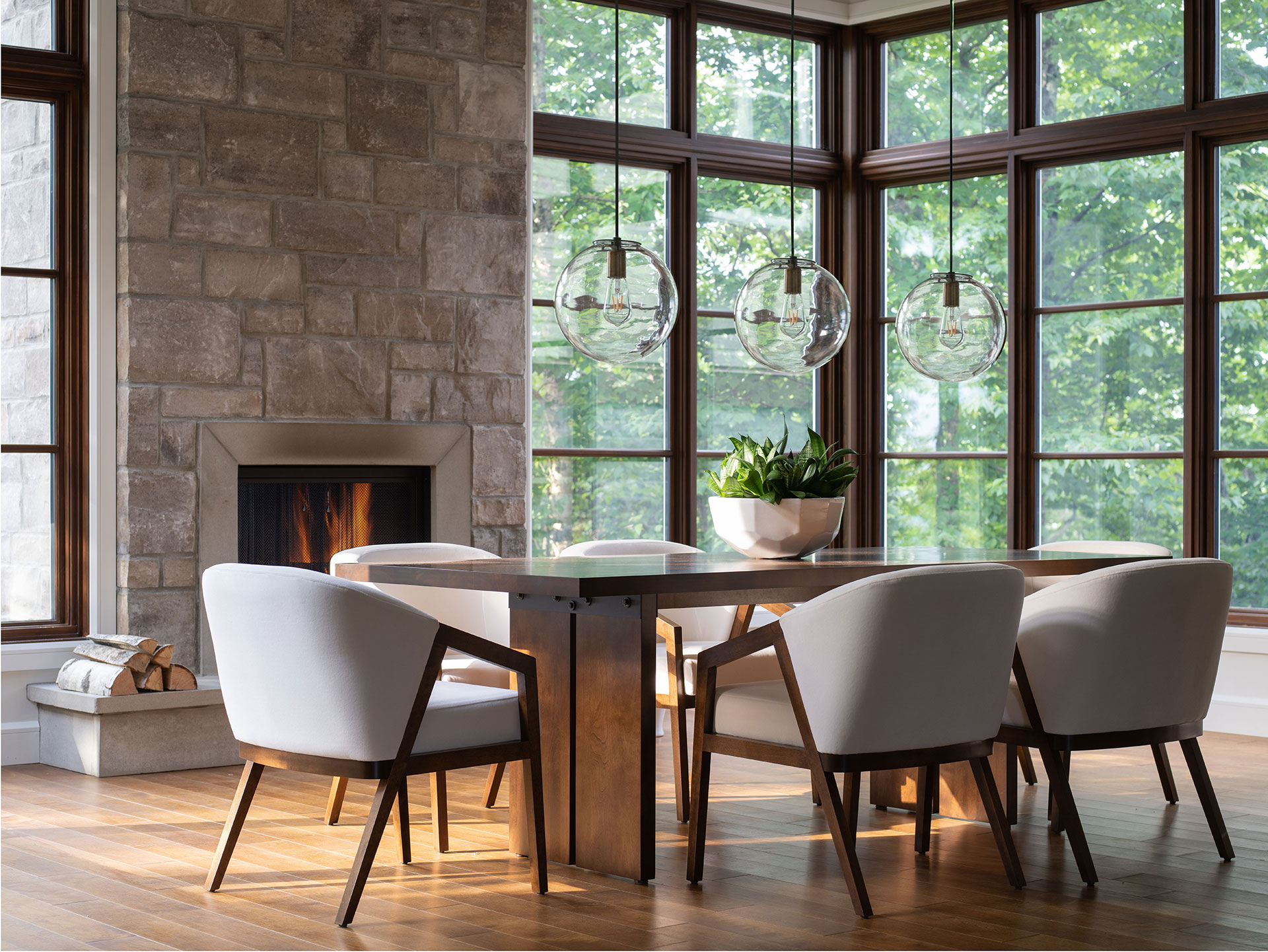 canadel upholstered dining chairs