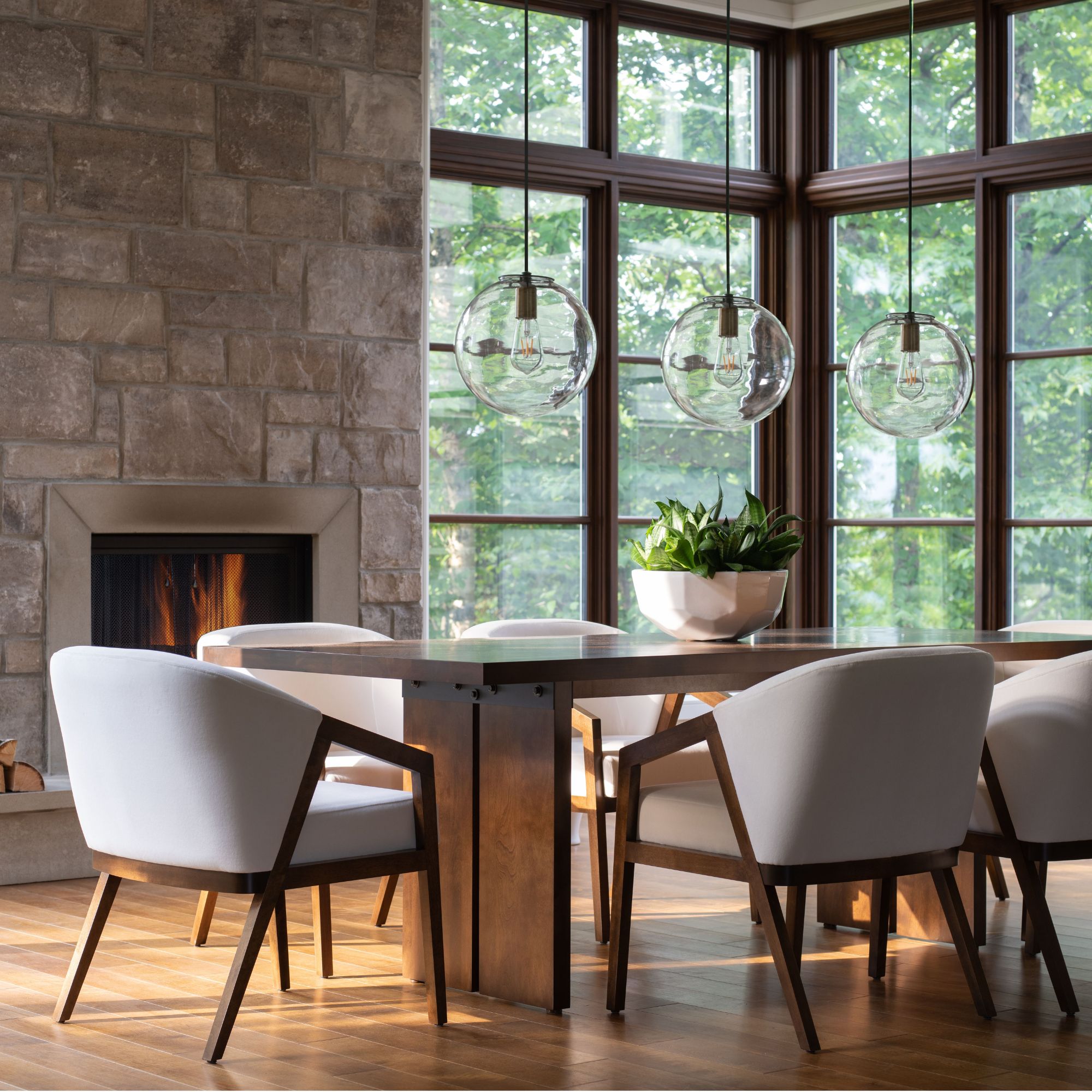 Modern Dining Set - 4EG4C - Image 4